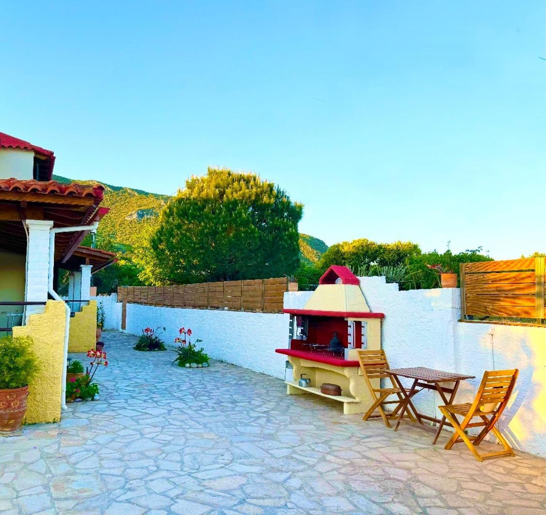 Tetraktys Estate Beachside Υδωρ Agios Matthaios  Екстер'єр фото